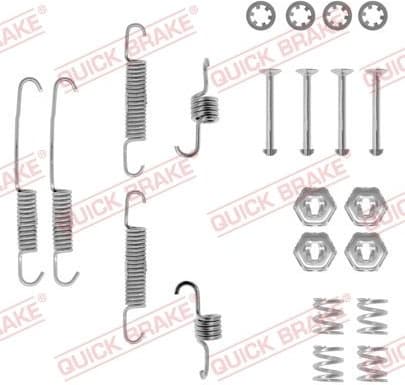 Accessory Kit, brake shoes 105-0673 - image 2