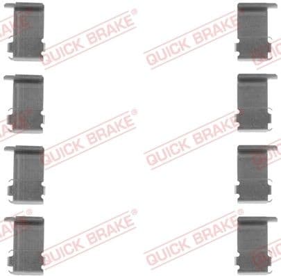 Accessory Kit, disc brake pad 109-1162 - image 2