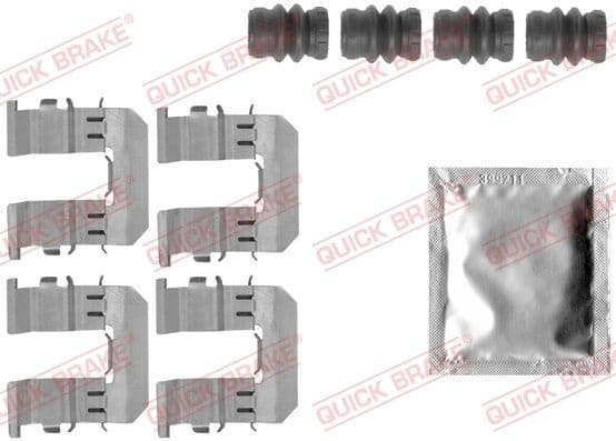 Accessory Kit, disc brake pad 109-1847 - image 2