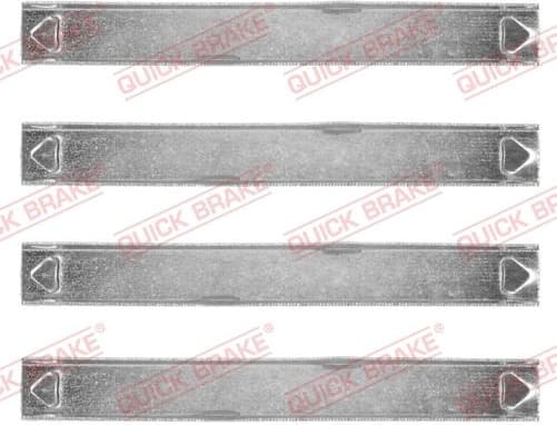 Accessory Kit, disc brake pad 109-1857 - image 2