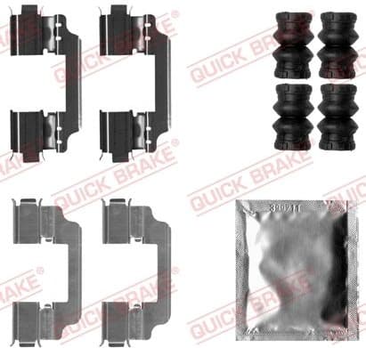 Accessory Kit, disc brake pad 109-1861 - image 2