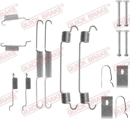 Accessory Kit, brake shoes 105-0767 - image 2