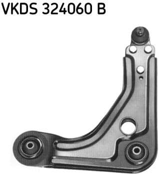 Control/Trailing Arm, wheel suspension VKDS 324060 B
