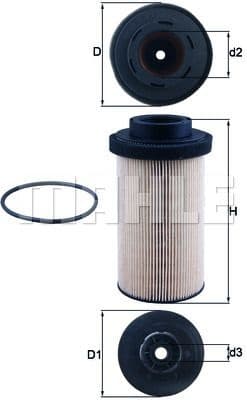 Fuel Filter KX801D