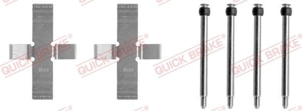 Accessory Kit, disc brake pad 109-1040 - image 2