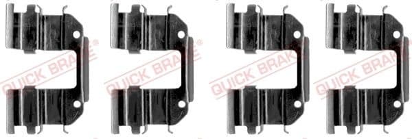 Accessory Kit, disc brake pad 109-1285 - image 2