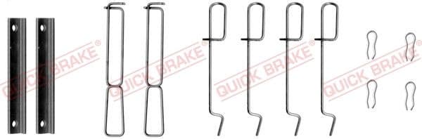 Accessory Kit, disc brake pad 109-1265 - image 2