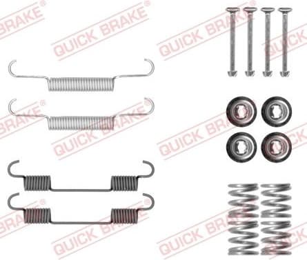 Accessory Kit, parking brake shoes 105-0897 - image 2