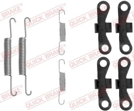 Brake shoes accessory kit 105-0869 - image 2