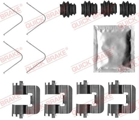 Accessory Kit, disc brake pad 109-0033 - image 2
