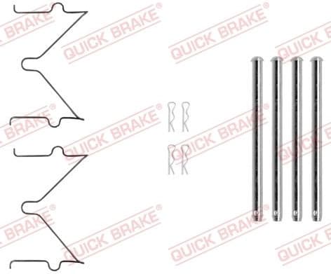 Brake pads accessory kit 109-0040 - image 2