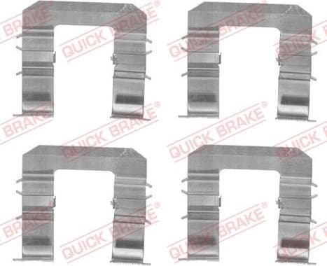 Accessory Kit, disc brake pad 109-1735 - image 2