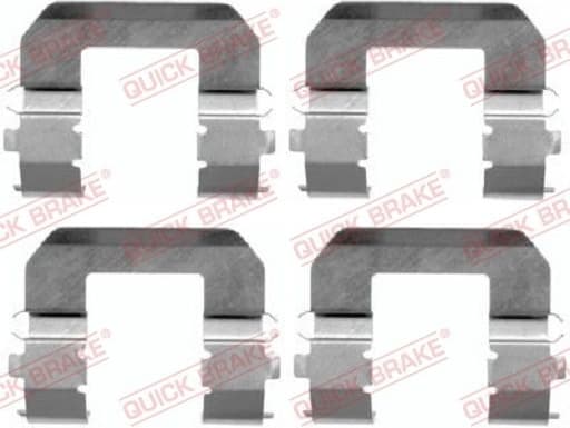 Accessory Kit, disc brake pad 109-1617 - image 2