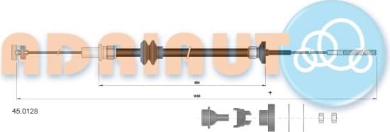 Cable clutch 45.0128 - image 2