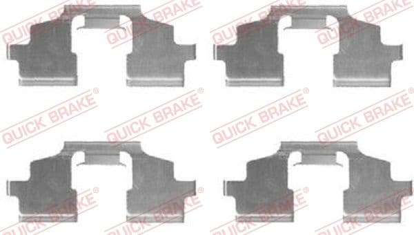 Accessory Kit, disc brake pad 109-1675 - image 3