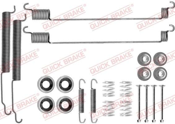 Accessory Kit, brake shoes 105-0768 - image 2