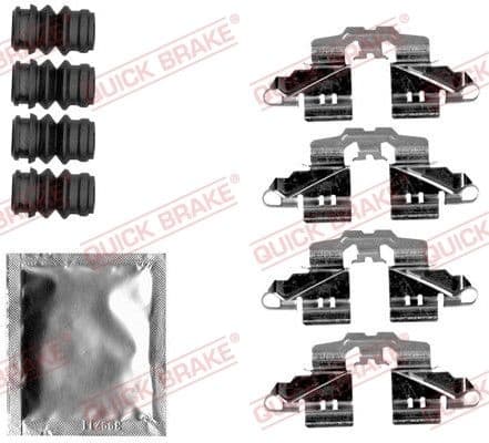 Accessory Kit, disc brake pad 109-1808 - image 2