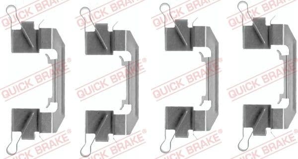 Accessory Kit, disc brake pad 109-1626 - image 2