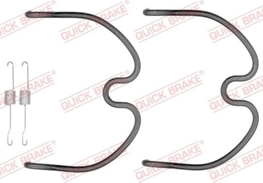 Accessory Kit, brake shoes 105-0872 - image 2