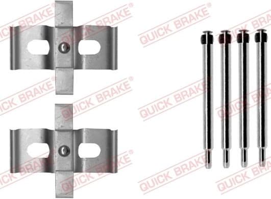 Accessory Kit, disc brake pad 109-1878 - image 2