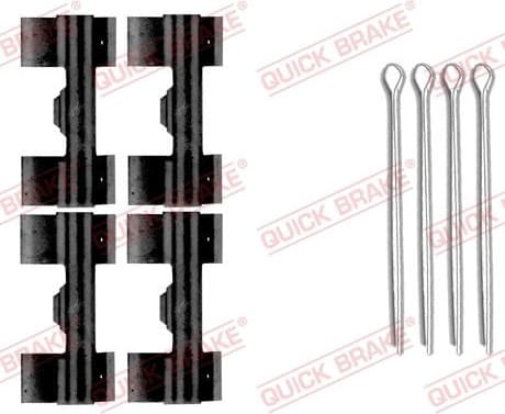 Accessory Kit, disc brake pad 109-0009 - image 2