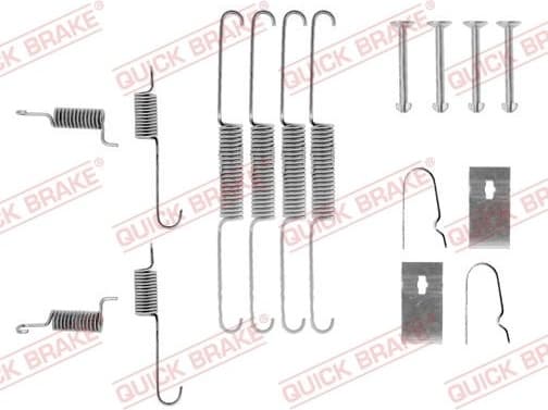 Accessory Kit, brake shoes 105-0663 - image 2