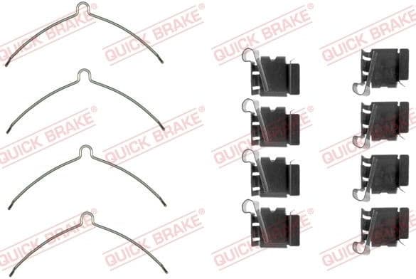 Accessory Kit, disc brake pad 109-1622 - image 2