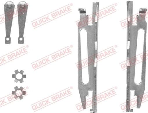 Adjuster Set, drum brake 105 53 001 - image 2