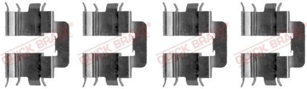 Accessory Kit, disc brake pad 109-1277 - image 2