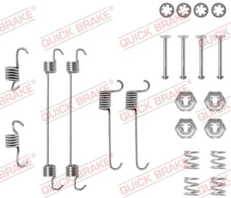 Accessory Kit, brake shoes 105-0650 - image 2