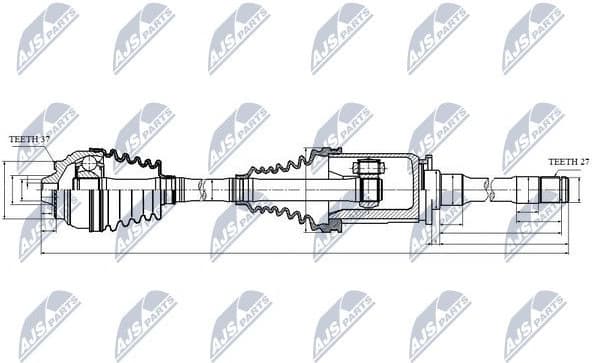 Drive shaft complete NPW-BM-030 - image 5