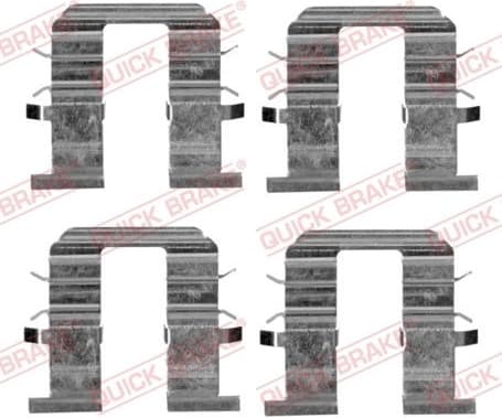 Accessory Kit, disc brake pad 109-1746 - image 2