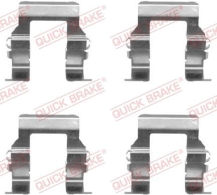 Accessory Kit, disc brake pad 109-1279 - image 2