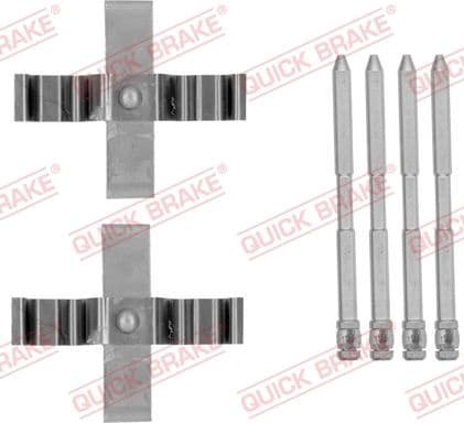 Accessory Kit, disc brake pad 109-1801 - image 2