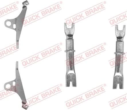 Adjuster Set, drum brake 108 53 012 - image 2