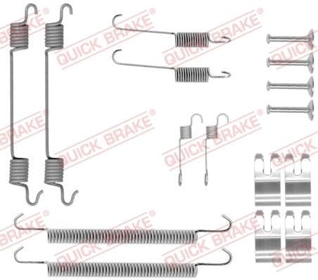 Accessory Kit, brake shoes 105-0029 - image 2