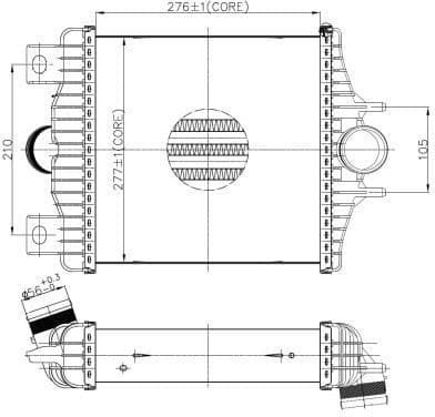 Charge Air Cooler 30988
