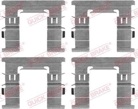 Accessory Kit, disc brake pad 109-1869 - image 2