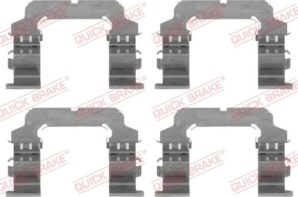 Accessory Kit, disc brake pad 109-1738 - image 2