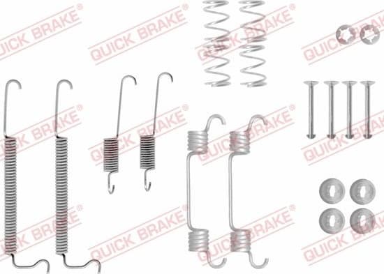 Accessory Kit, brake shoes 105-0043 - image 2