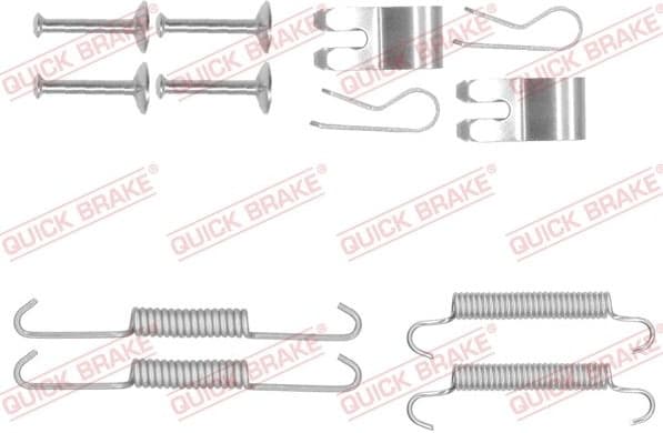 Brake shoes accessory kit 105-0013 - image 2