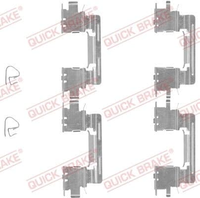 Accessory Kit, disc brake pad 109-1613 - image 2