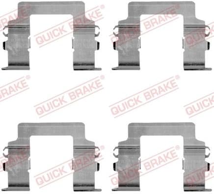 Accessory Kit, disc brake pad 109-1161 - image 2