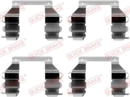 Accessory Kit, disc brake pad 109-1103 - image 2