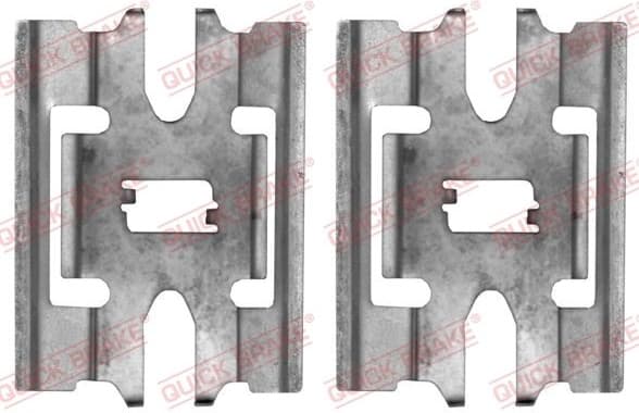 Accessory Kit, disc brake pad 109-1663 - image 2