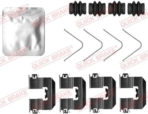 Accessory Kit, disc brake pad 109-0034 - image 2