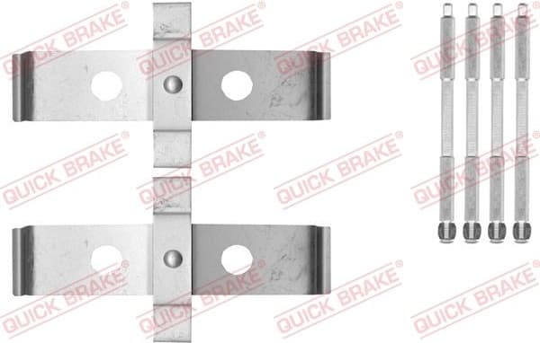Accessory Kit, disc brake pad 109-1876 - image 2