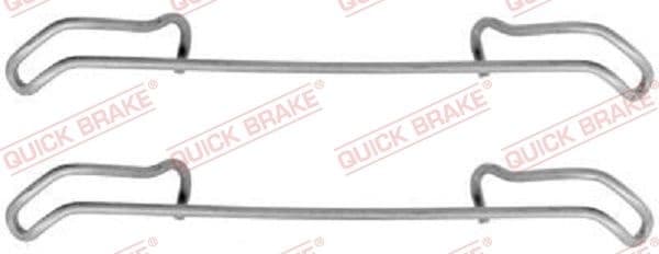 Accessory Kit, disc brake pad 109-1056 - image 2
