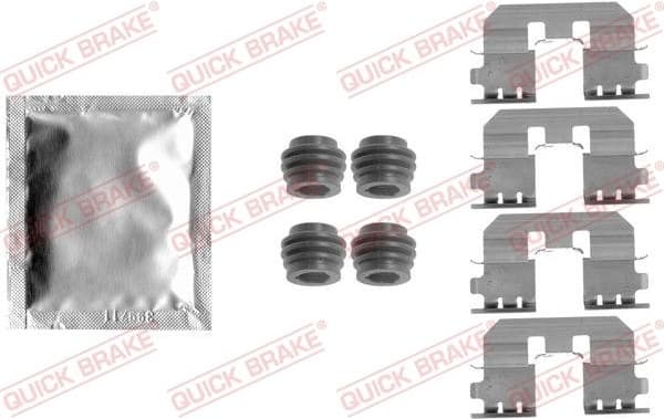 Accessory Kit, disc brake pad 109-1810 - image 2
