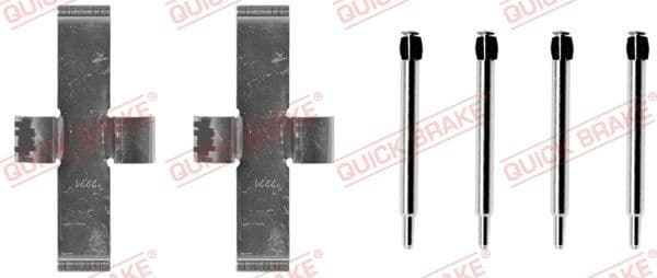 Accessory Kit, disc brake pad 109-0924 - image 2